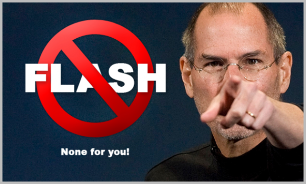 Steve Jobs No Flash
