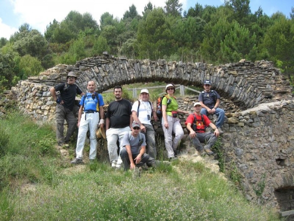 el grupo en la Nevera de Villamalur el grupo en la Nevera de Villamalur